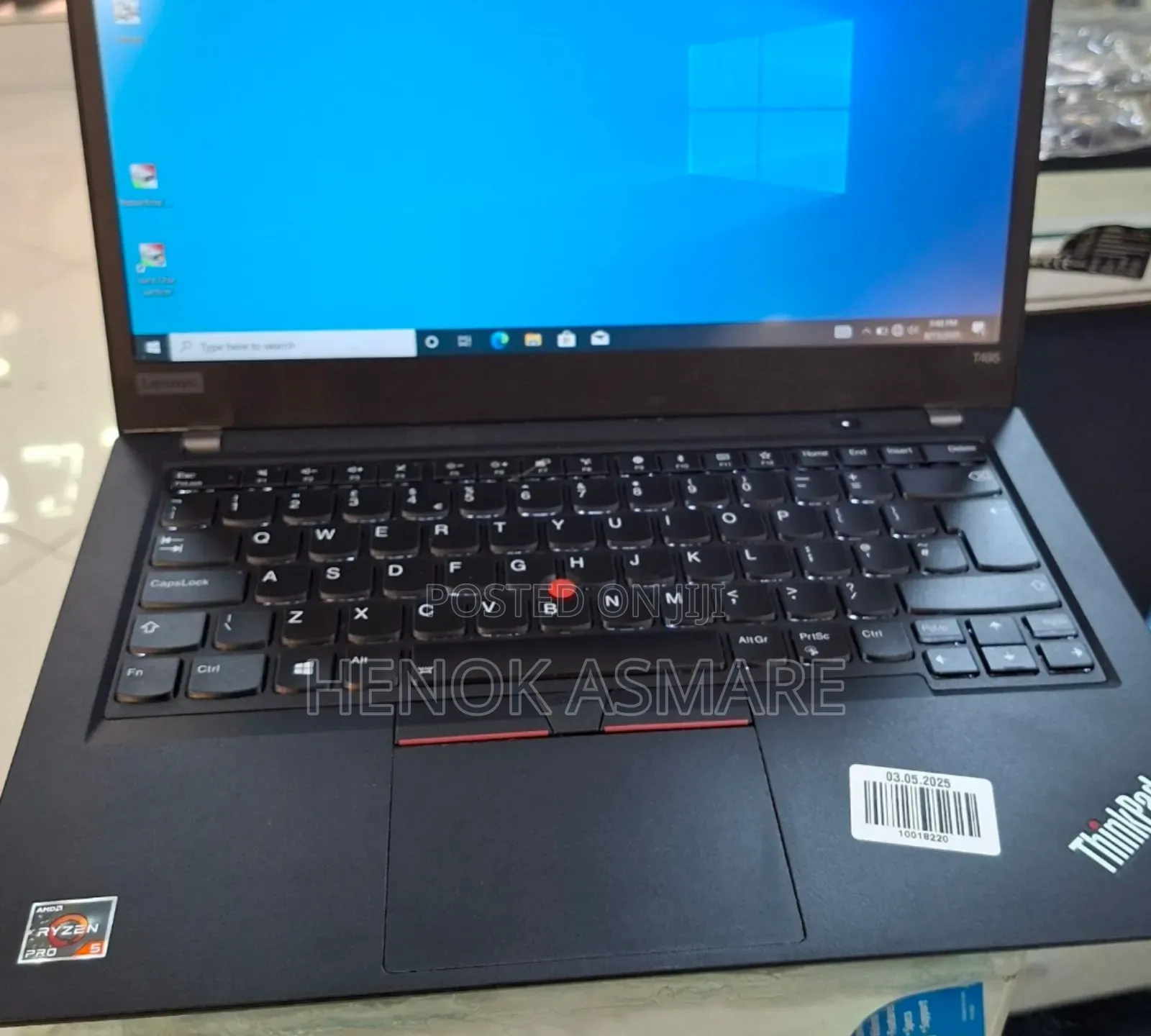 New Laptop Lenovo ThinkPad T495s 16GB AMD Ryzen 5 SSD 512GB