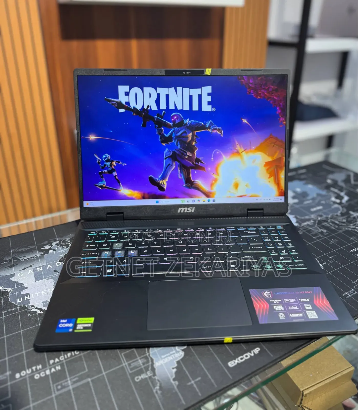 New Laptop MSI Crosshair 17 16GB Intel Core I7 SSD 1T