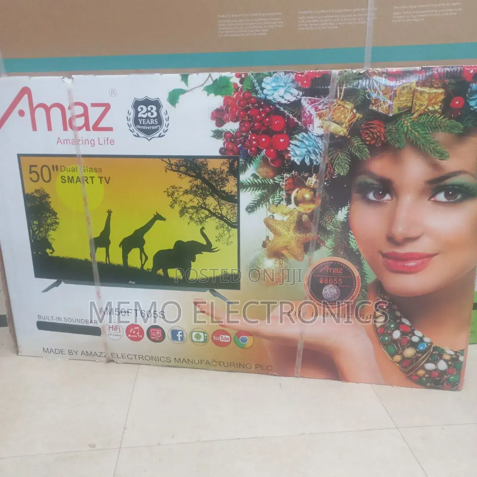 Amaz 50" New