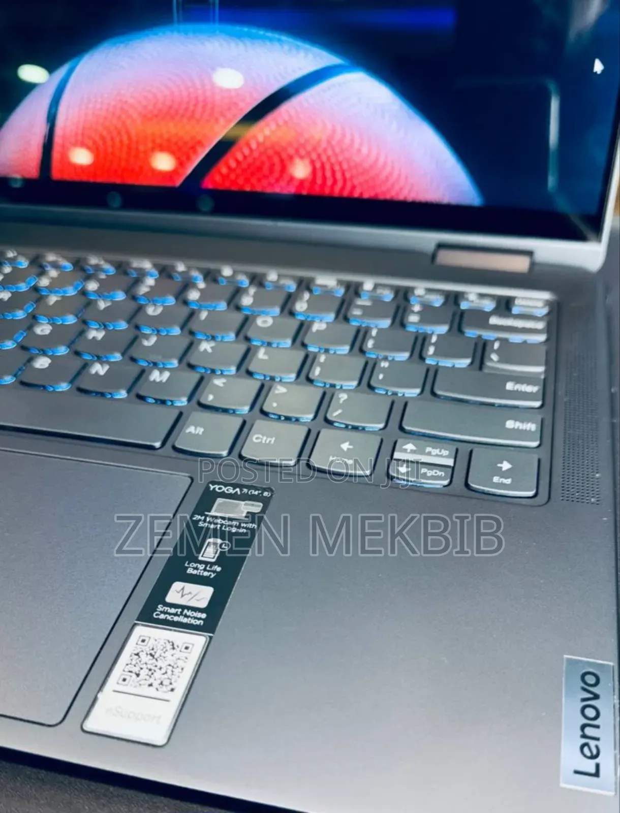 New Laptop Lenovo Yoga 7i 16GB Intel Core I7 SSD 512GB