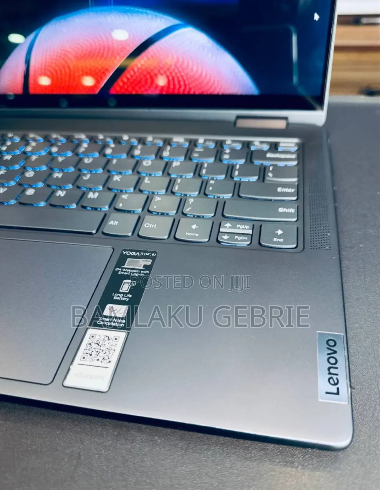 New Laptop Lenovo Yoga 7i 16GB Intel Core I7 SSD 512GB