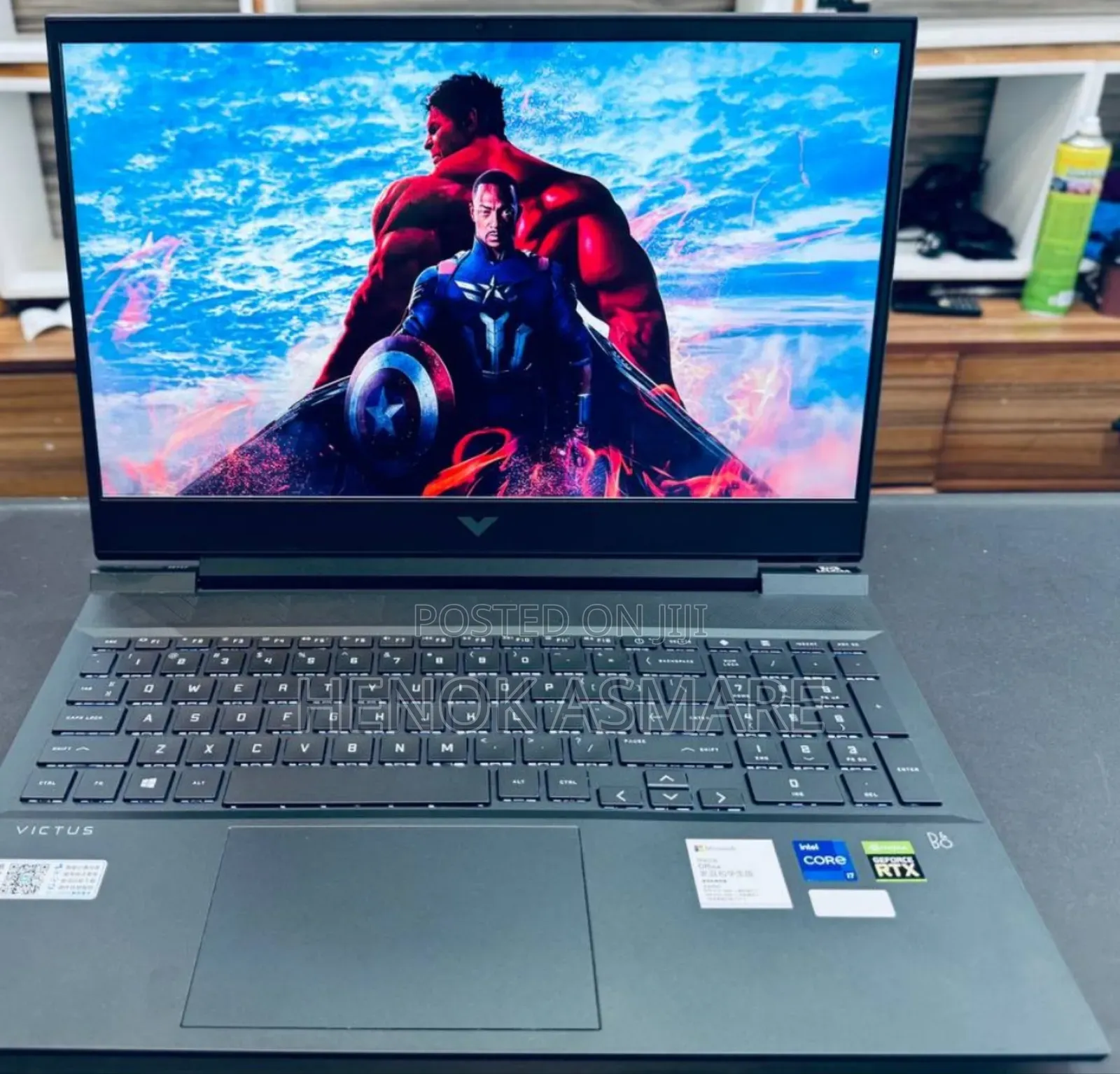 New Laptop HP Victus 15 16GB Intel Core I7 SSD 512GB