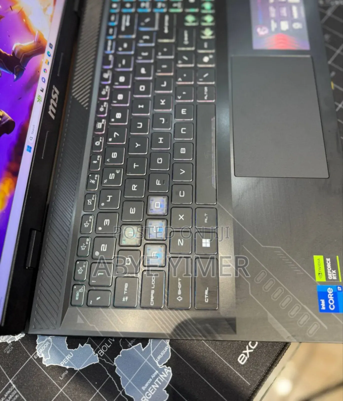 New Laptop MSI Crosshair 15 16GB Intel Core I7 SSD 1T