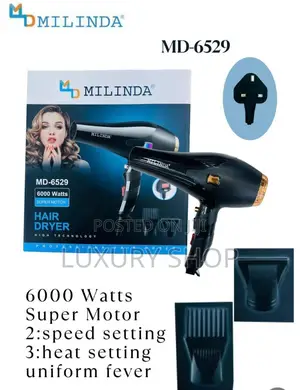 Photo - Milinda Hair Dryer የፀጉር ማድረቂያ