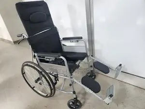 With Popo Calf Support Strong Medical Wheelchair亿乞wheelchair之almunium
