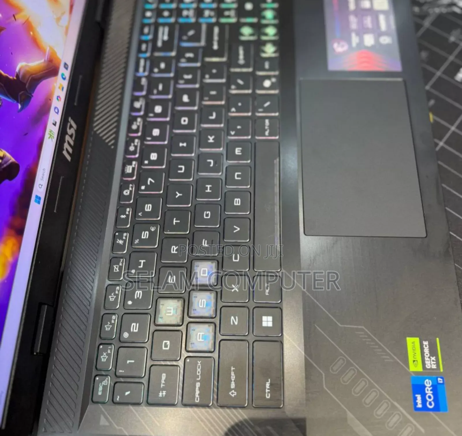 New Laptop MSI GP75 Leopard 16GB Intel Core I7 SSD 1T