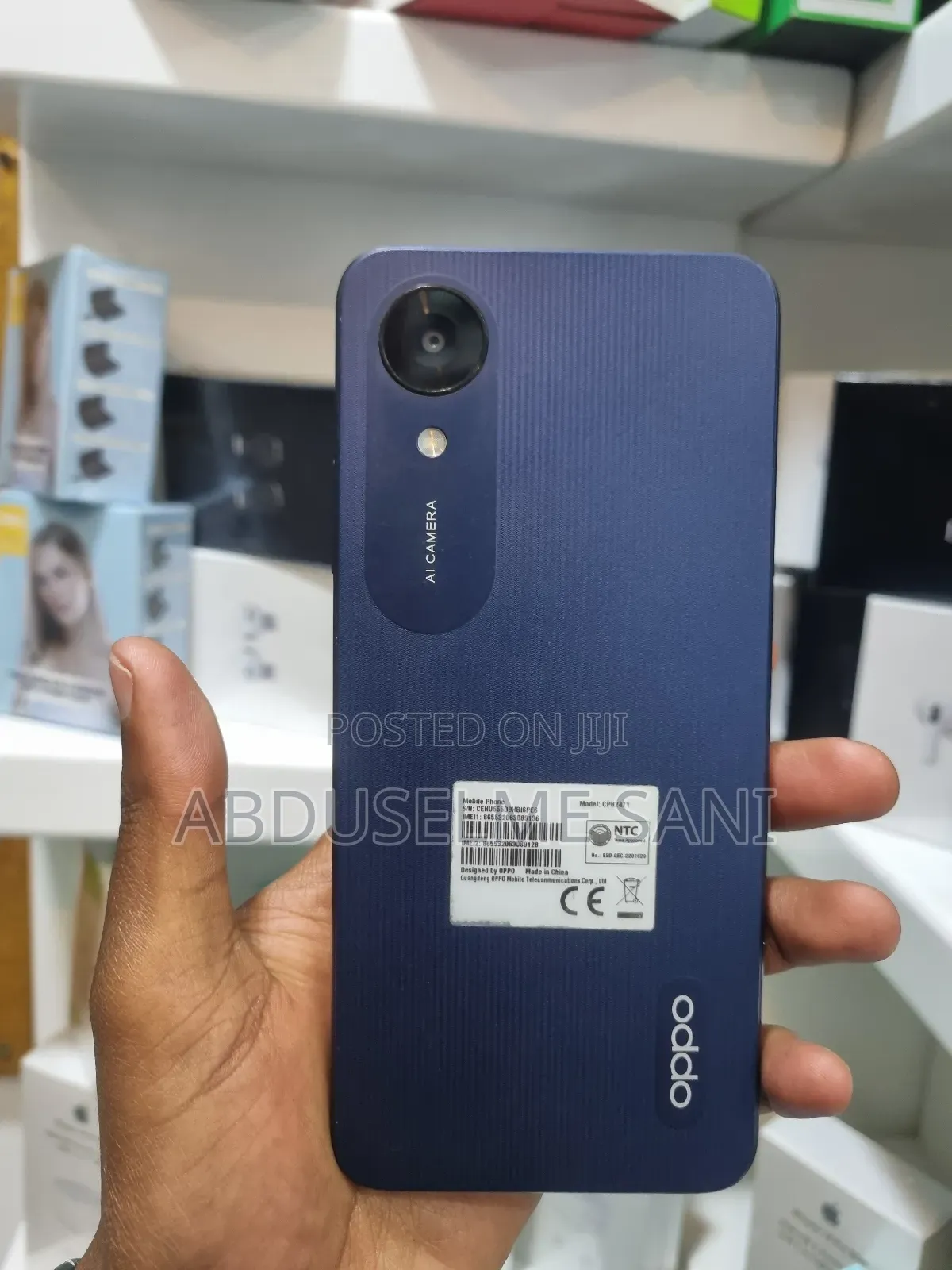 Oppo A17K 64 GB Blue