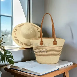 Photo - Summer Straw Hat Woven Bag