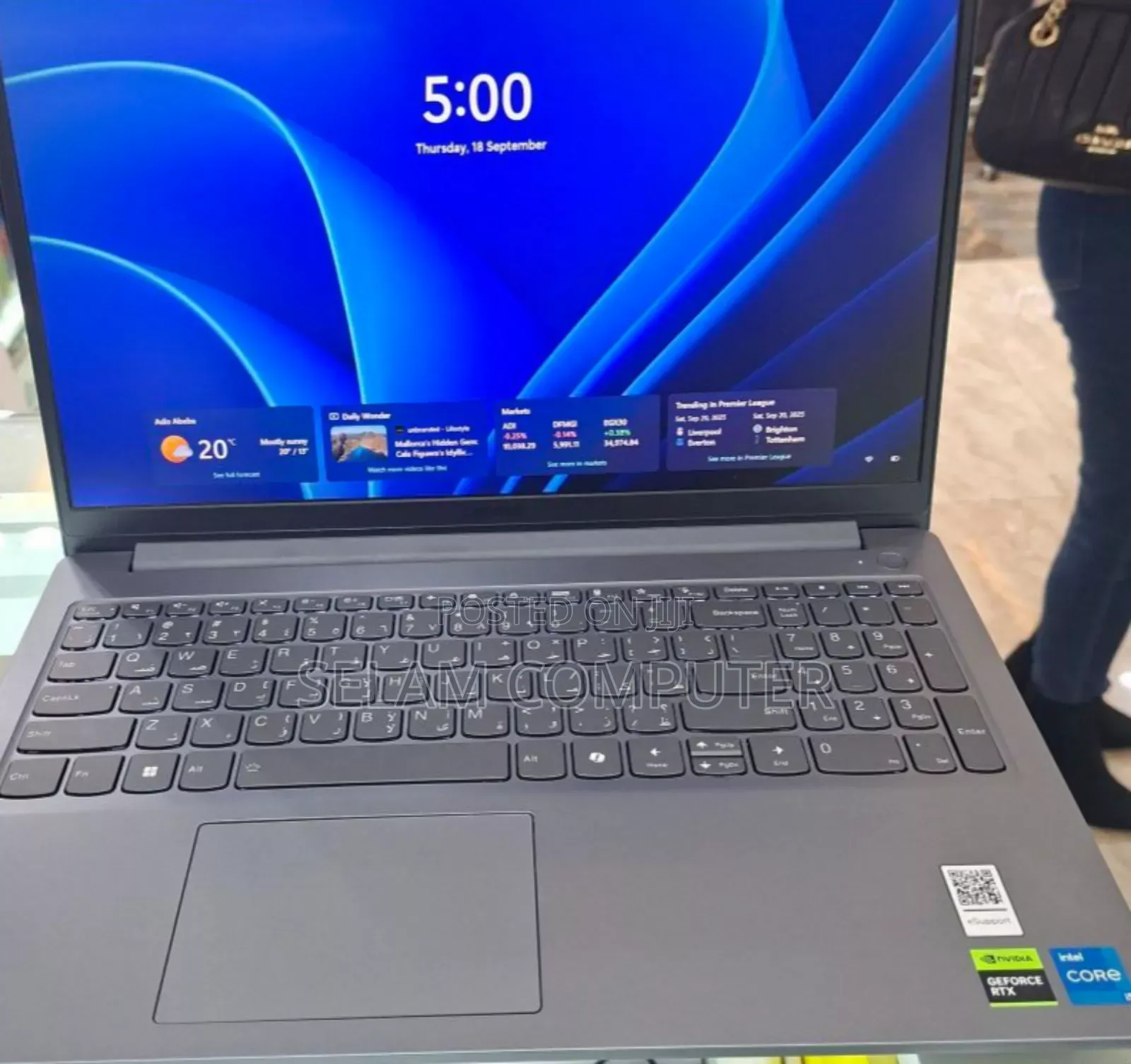 New Laptop Lenovo LOQ 15ARP9 16GB Intel Core I5 SSD 512GB