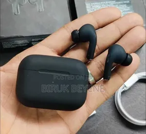 Airpods Pro Black(1st,2nd and 3rd Generation)