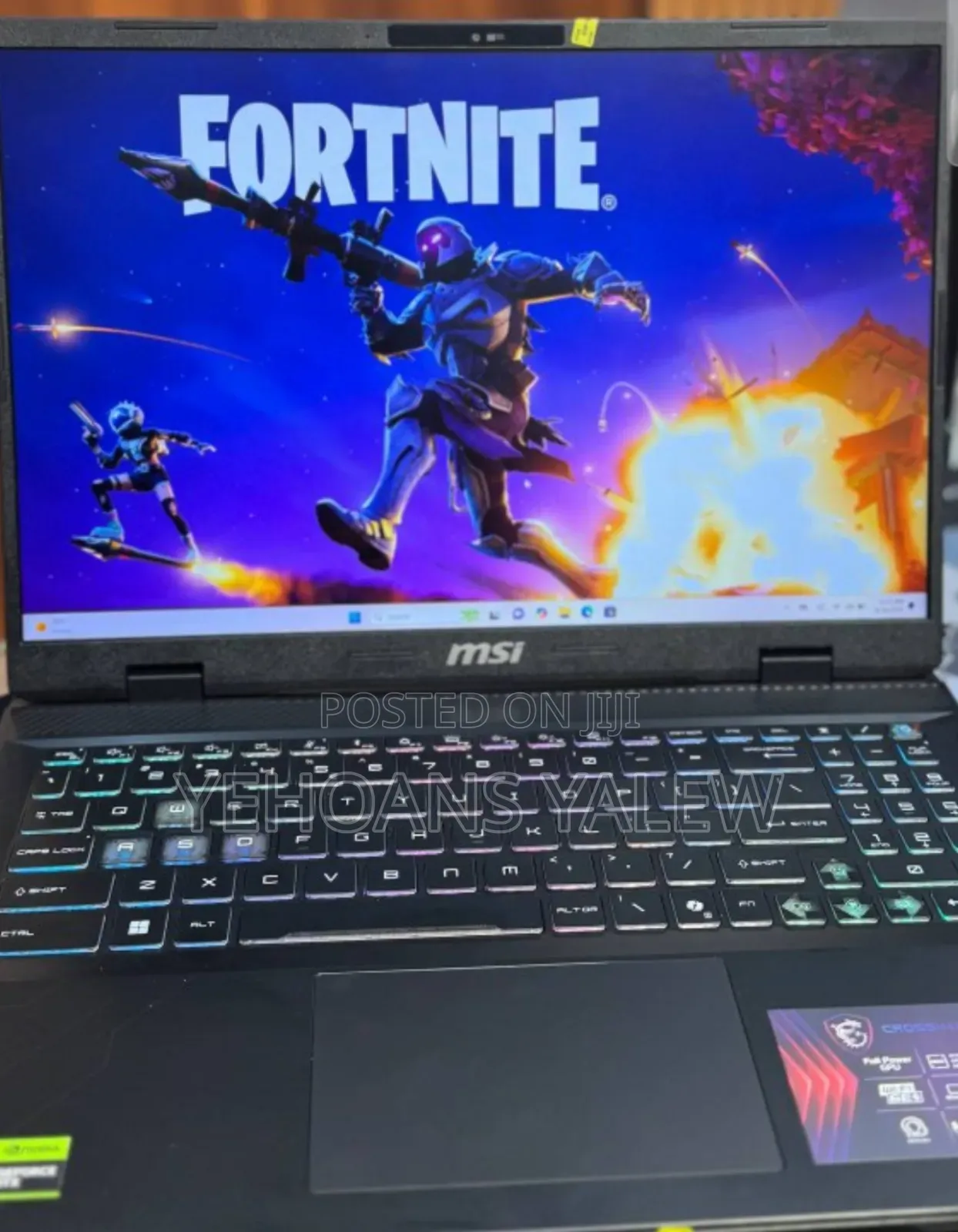New Laptop MSI Crosshair 15 16GB Intel Core I7 SSD 1T