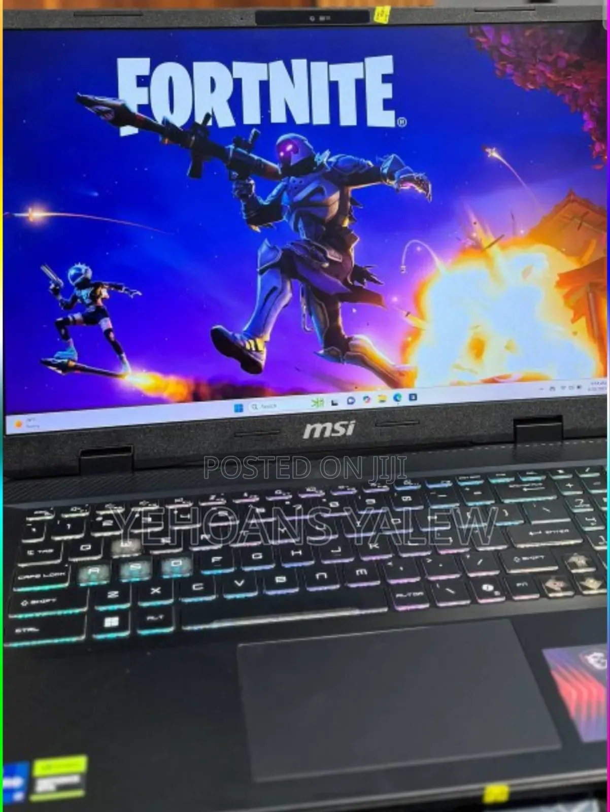 New Laptop MSI Crosshair 15 16GB Intel Core I7 SSD 1T