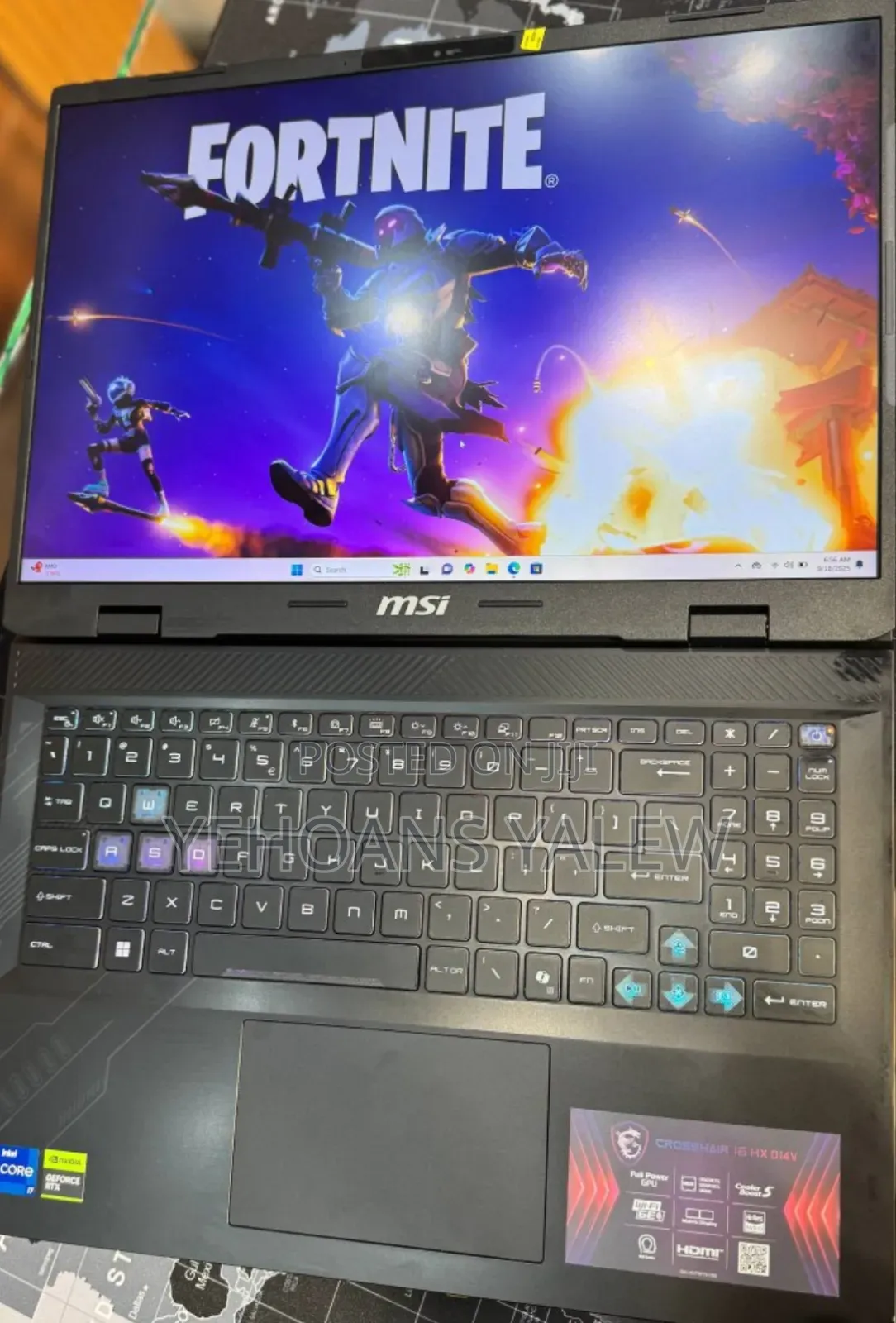 New Laptop MSI Crosshair 15 16GB Intel Core I7 SSD 1T