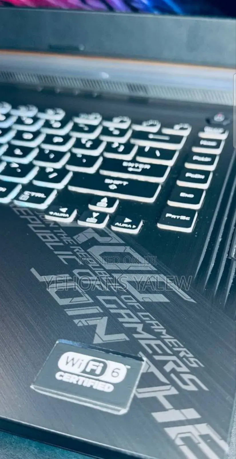 New Laptop Asus ROG Strix G15 16GB Intel Core I7 SSD 512GB