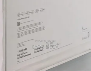 New Laptop Apple MacBook Air 2025 M4 13-Inch 16GB Apple M4 SSD 256GB