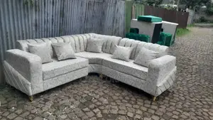 Adorning L Shape Sofa Set for Small Space.