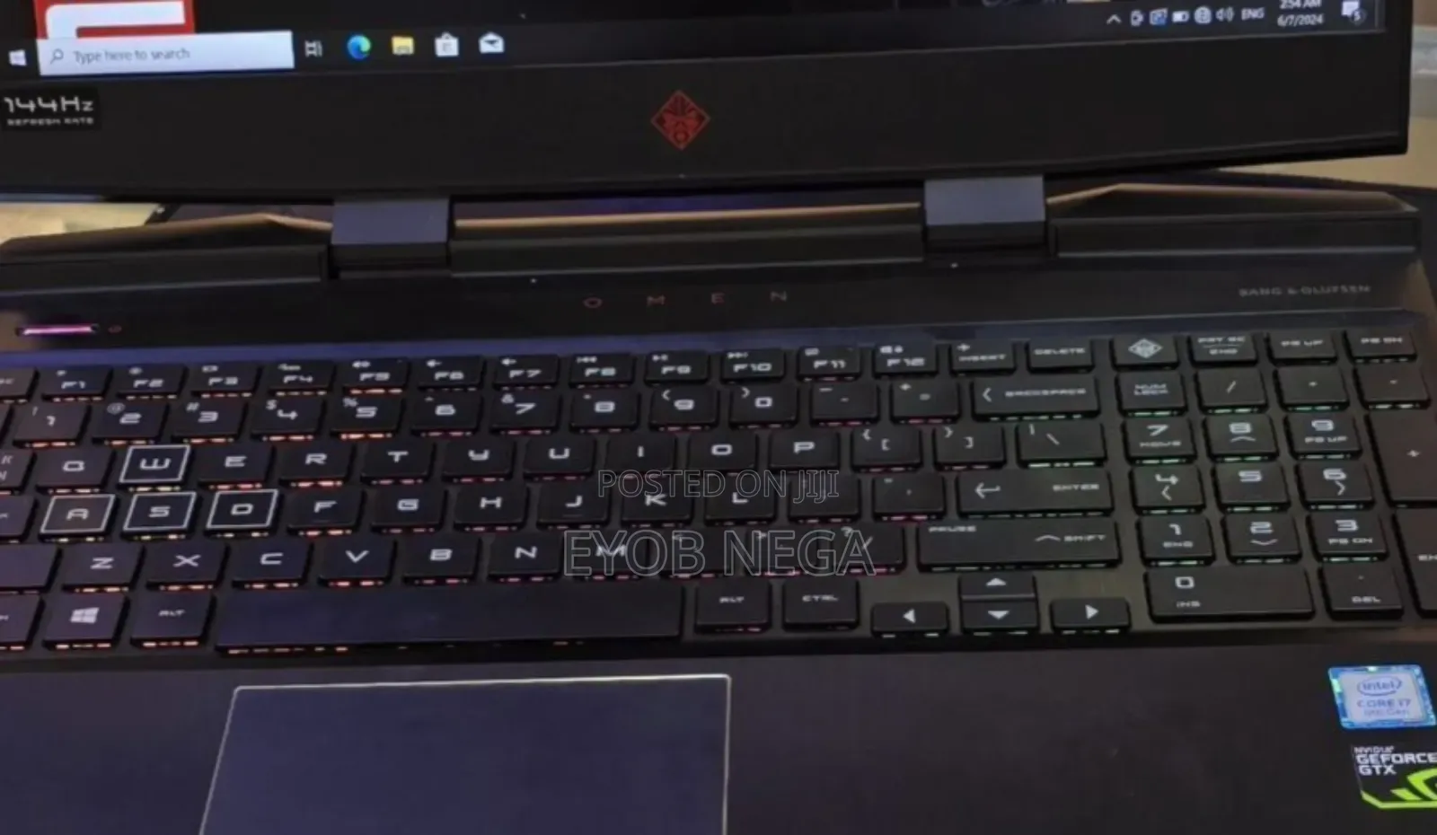 New Laptop HP Omen X 16GB Intel Core I7 SSD 512GB