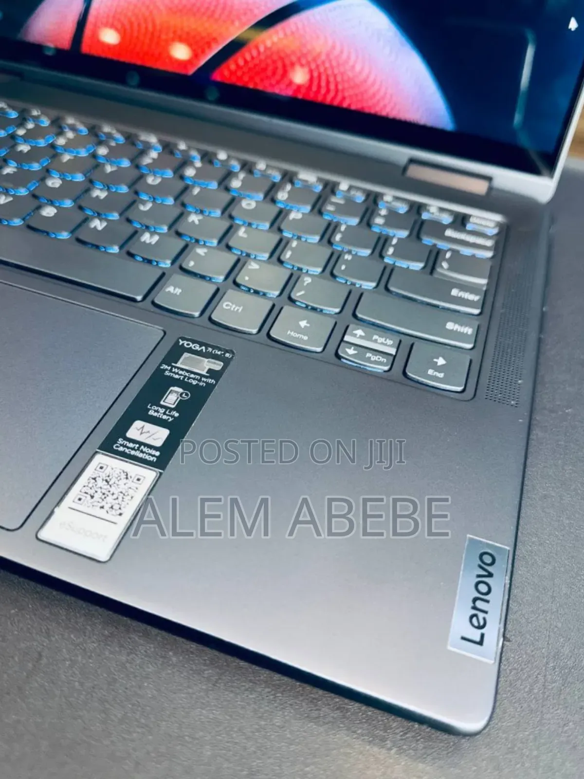 New Laptop Lenovo Yoga 7i 16GB Intel Core I7 SSD 512GB