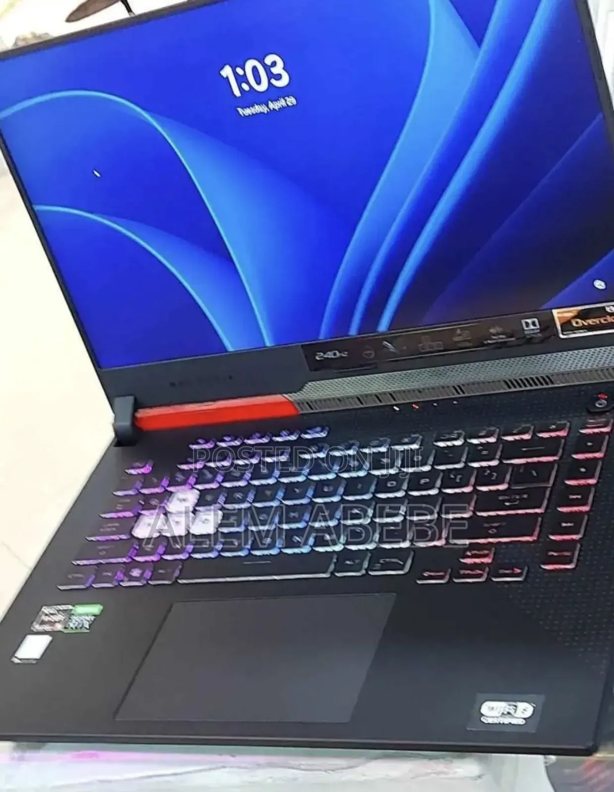 New Laptop Asus ROG Strix G15 16GB AMD Ryzen 7 SSD 1T