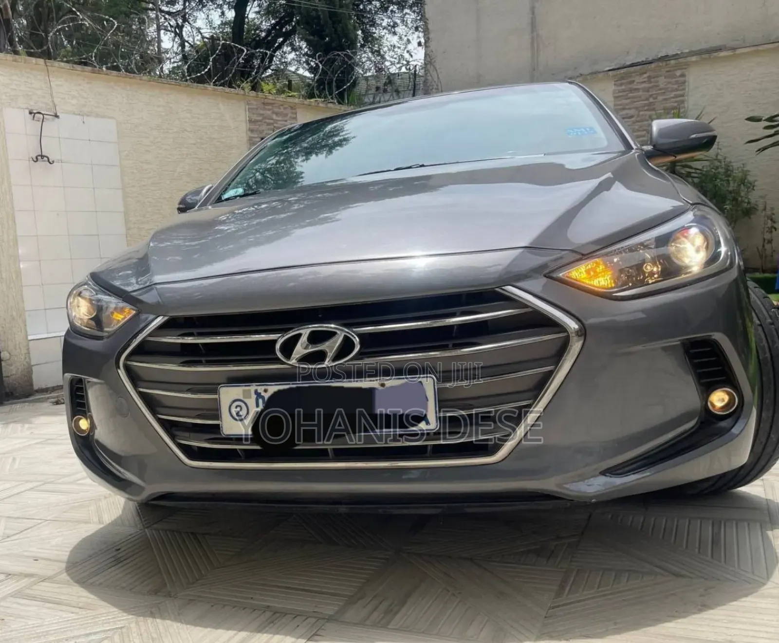 Hyundai Elantra 2017 Gray