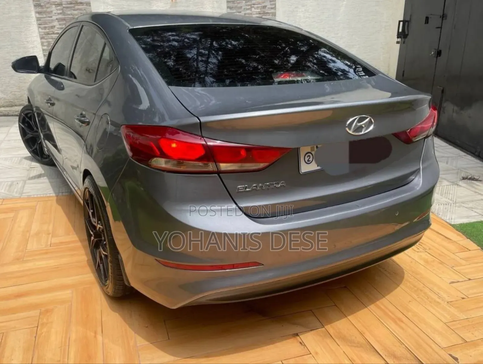 Hyundai Elantra 2017 Gray