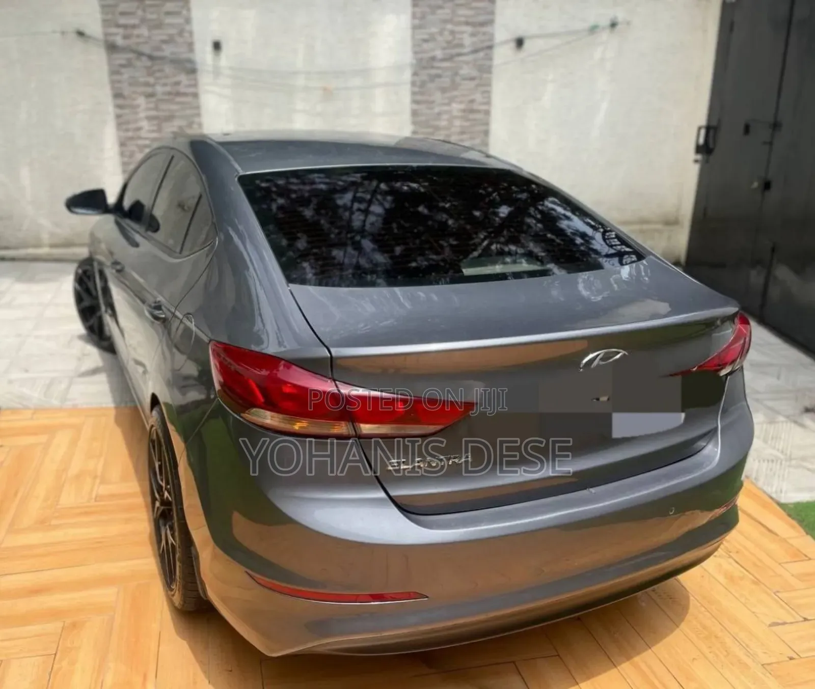 Hyundai Elantra 2017 Gray