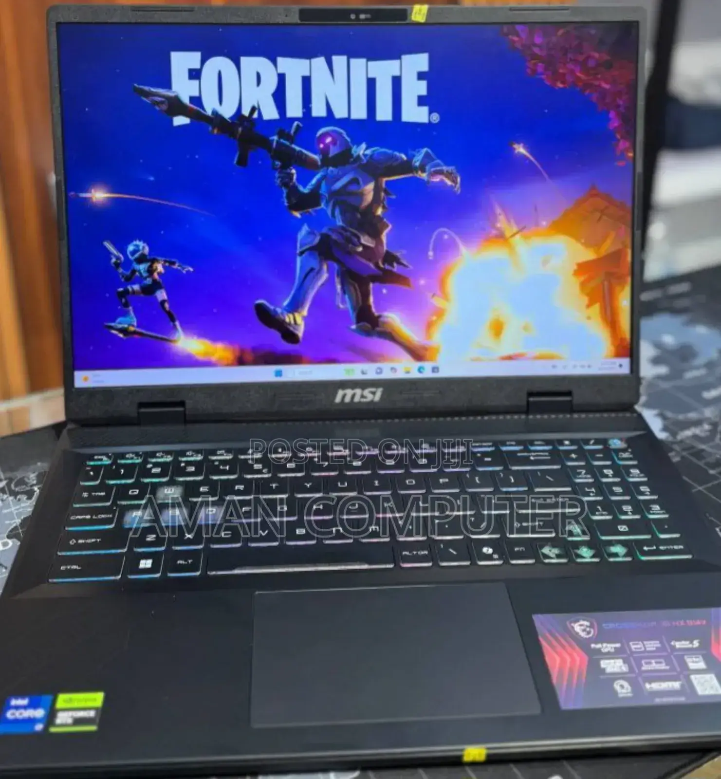 New Laptop MSI Crosshair 17 16GB Intel Core I7 SSD 1T