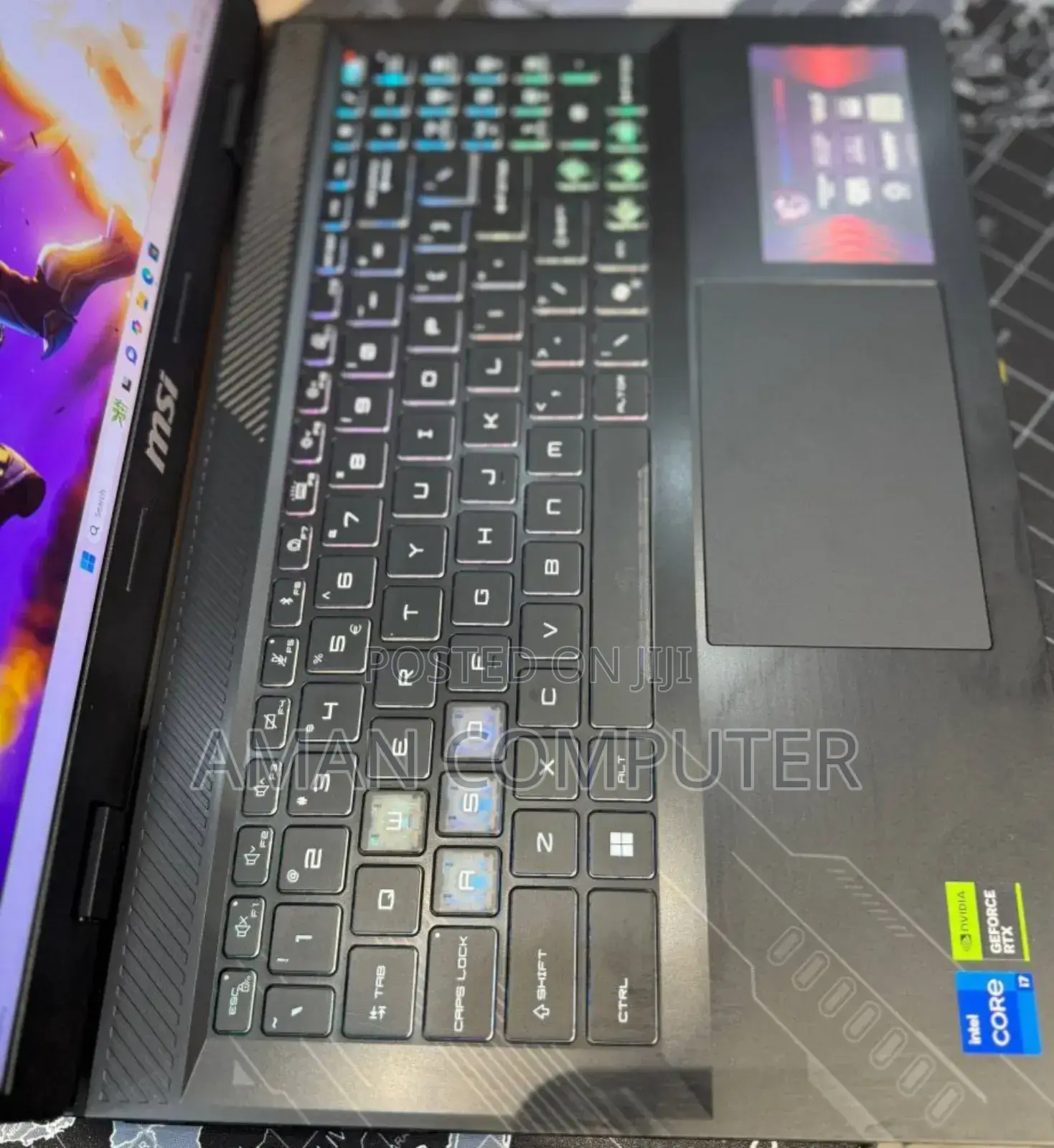 New Laptop MSI Crosshair 17 16GB Intel Core I7 SSD 1T