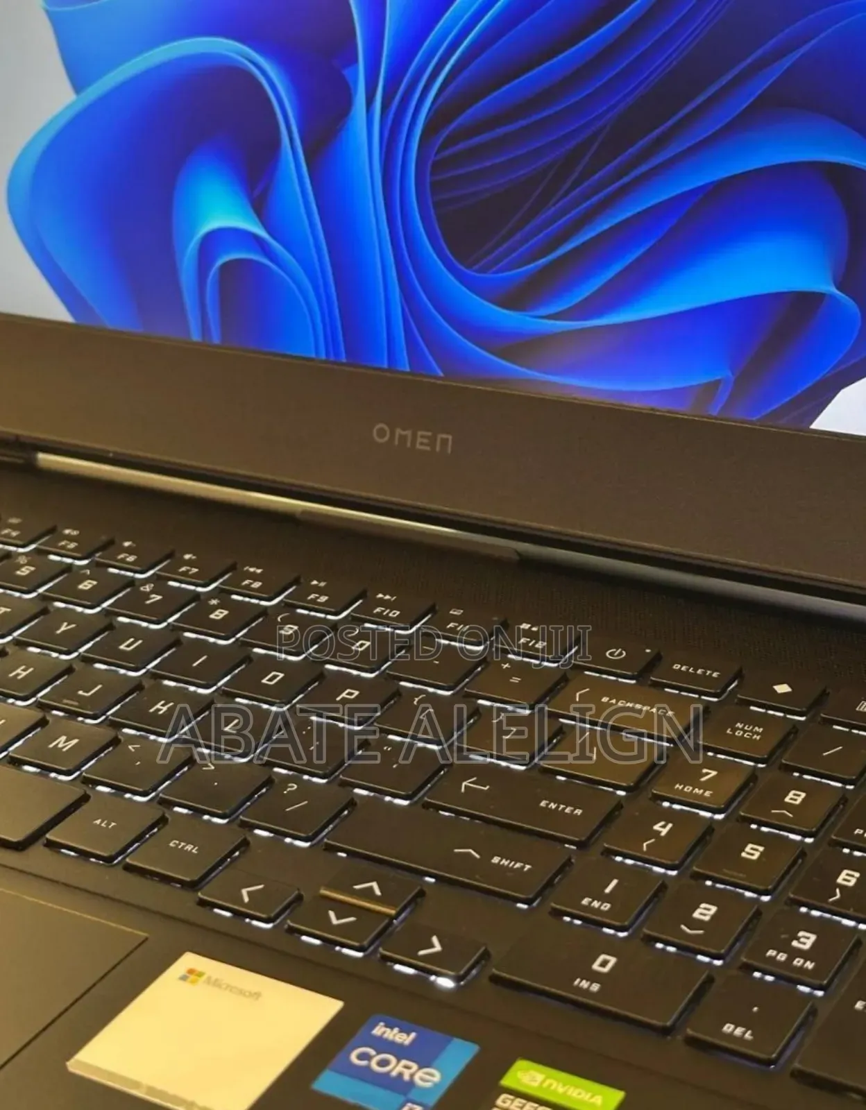 New Laptop HP Omen 16 16GB Intel Core I7 SSD 512GB