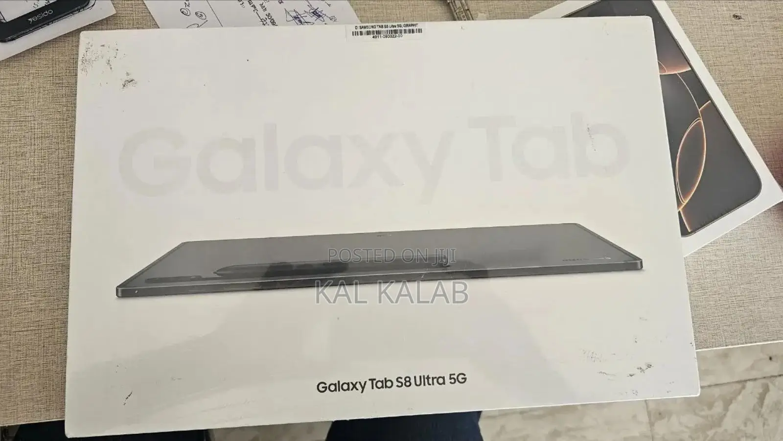 New Samsung Galaxy Tab S8 Ultra 256 GB Black