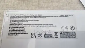 New Samsung Galaxy Tab S8 Ultra 256 GB Black