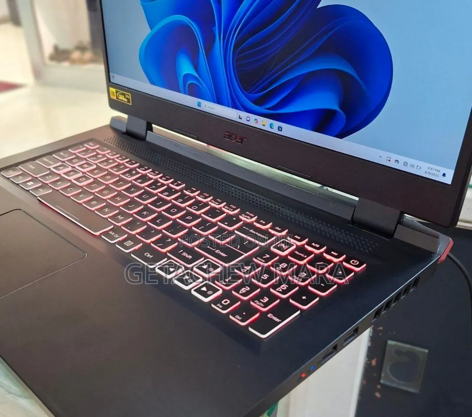 New Laptop Acer Nitro 5 32GB AMD Ryzen 7 SSD 512GB