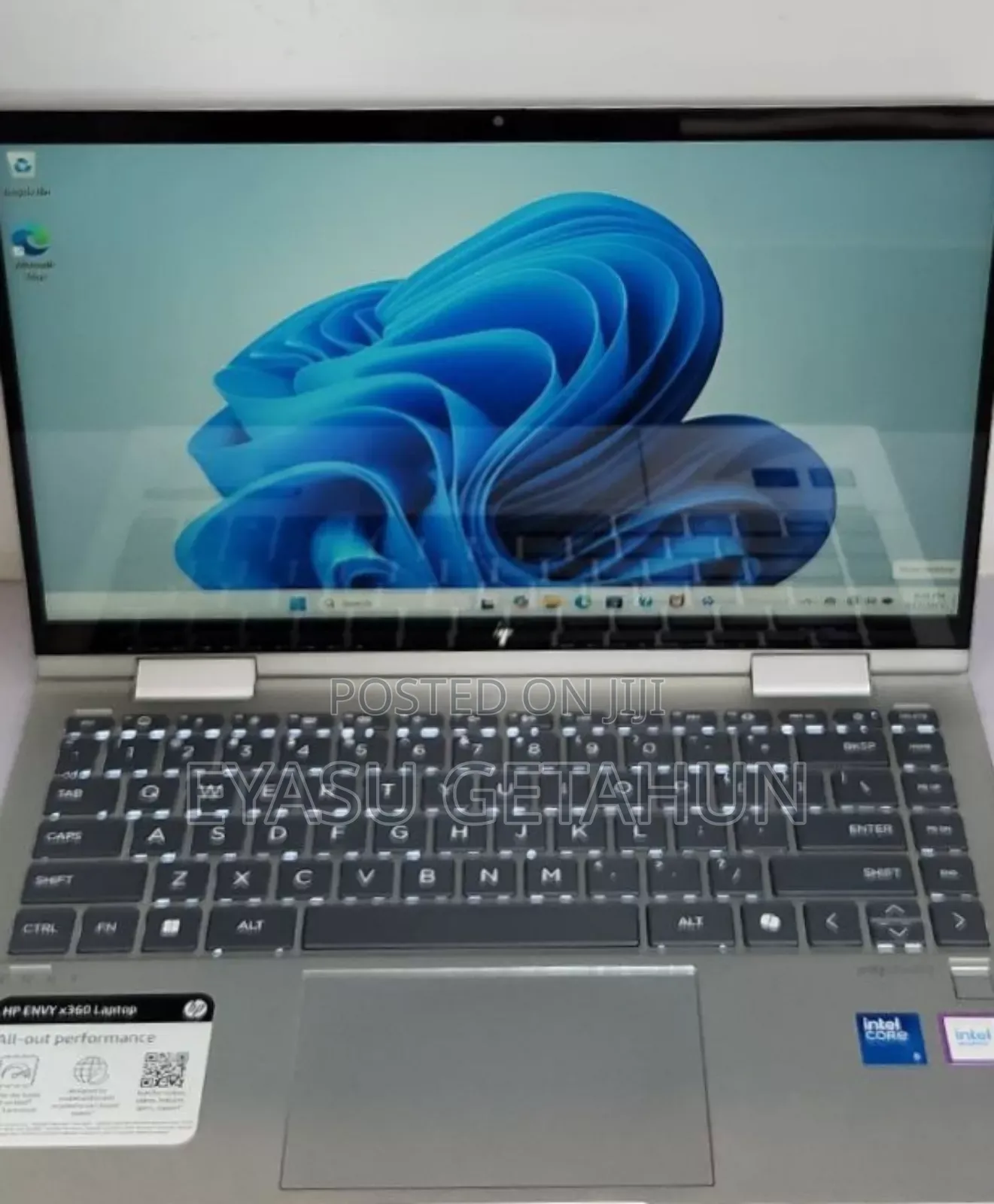 New Laptop HP Envy X360 8GB Intel Core I5 SSD 512GB