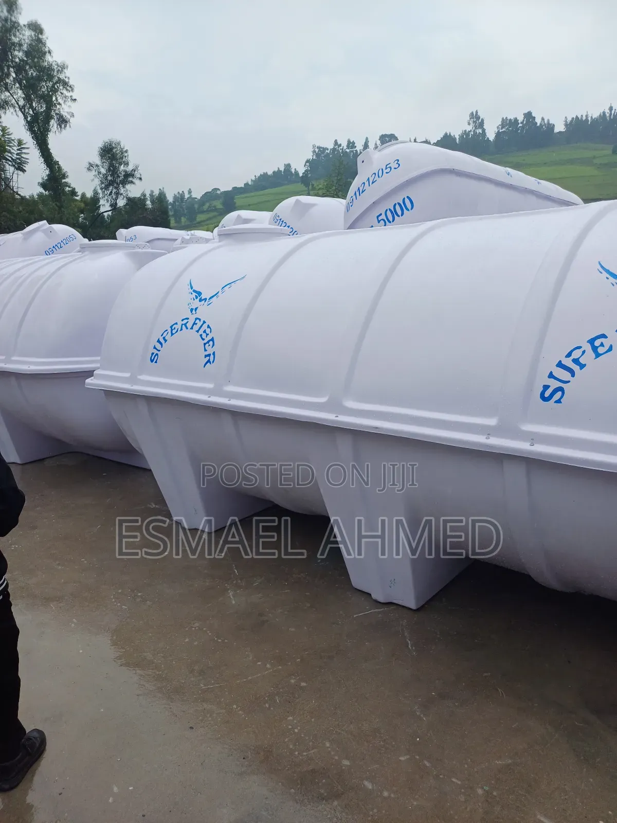 Water Tanker ፋይበር