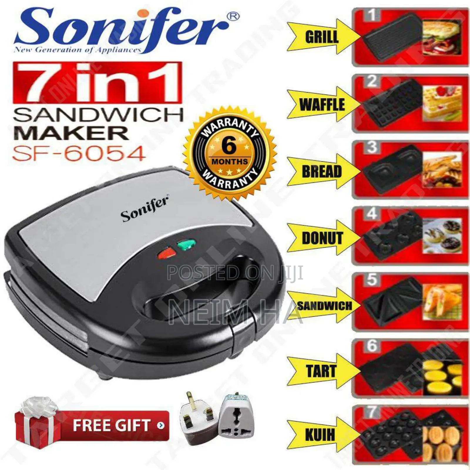 7in1 Waffle Maker