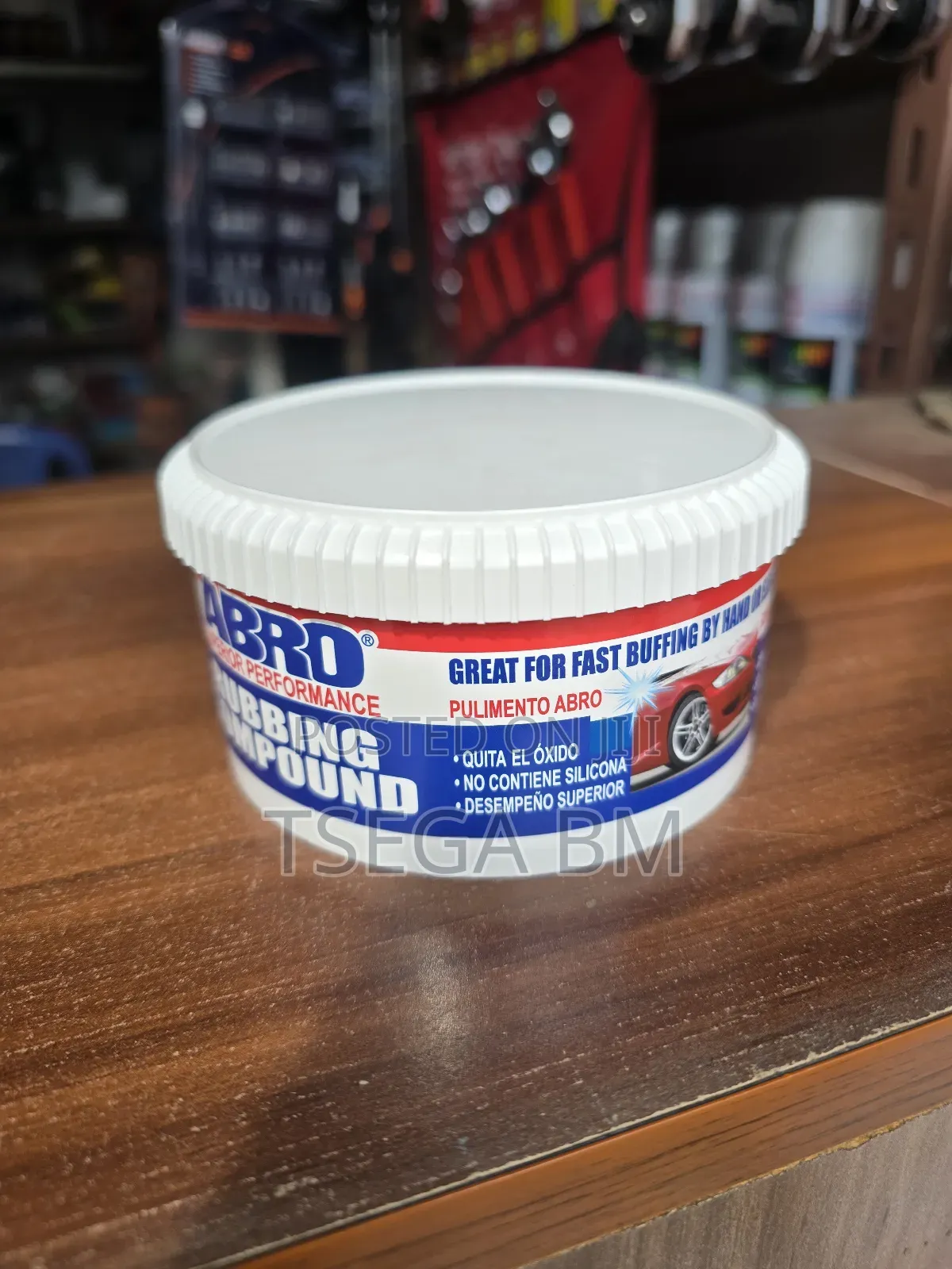 Abro Superior Performance Rubbing Compound ፓስታ ፓልሽ