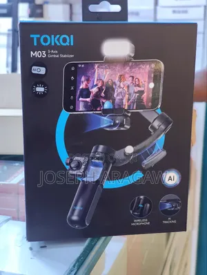 Photo - Tokqi M03 Upgraded Intelligent 3-Axis Gimbal Stabilizer