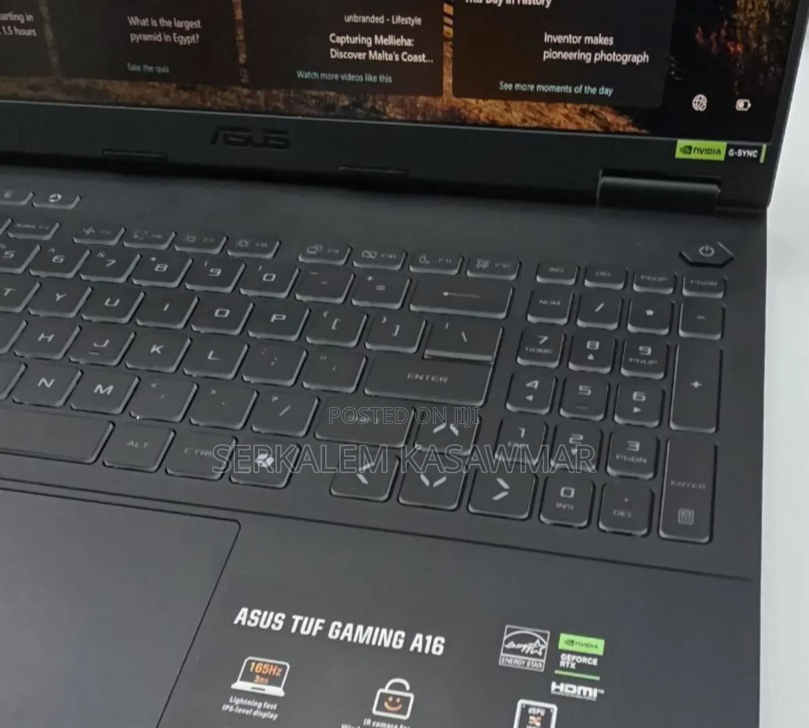 New Laptop Asus TUF Gaming A15 32GB AMD Ryzen 9 SSD 1T