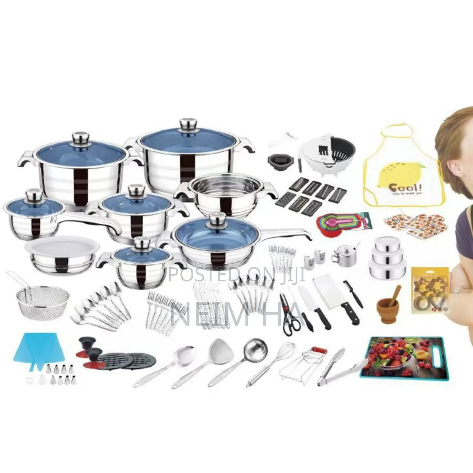 110 Pcs Cookware Set