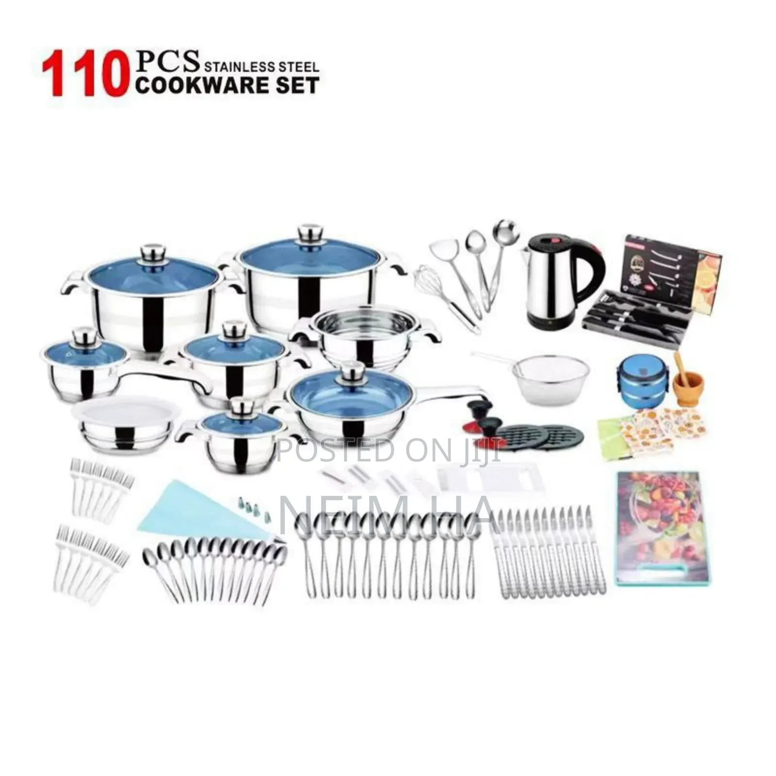 110 Pcs Cookware Set