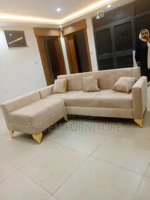 Cream Steel Leg Sofa Code234