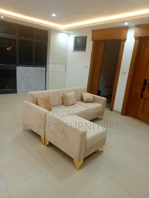 Cream Steel Leg Sofa Code234