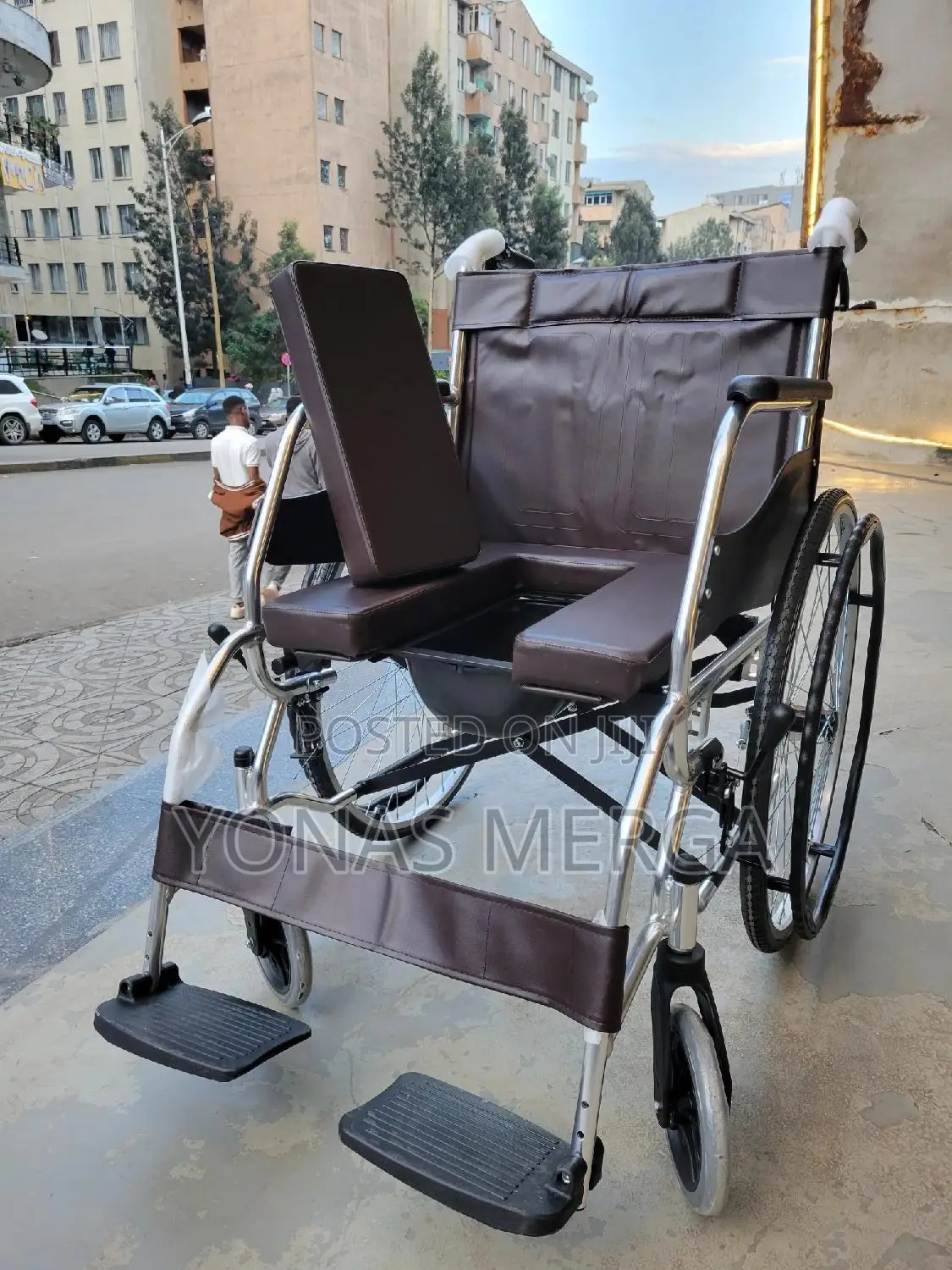 Toilet Wheelchair禽፬common and Durable Material፹復wheelchair~°Wheelchair