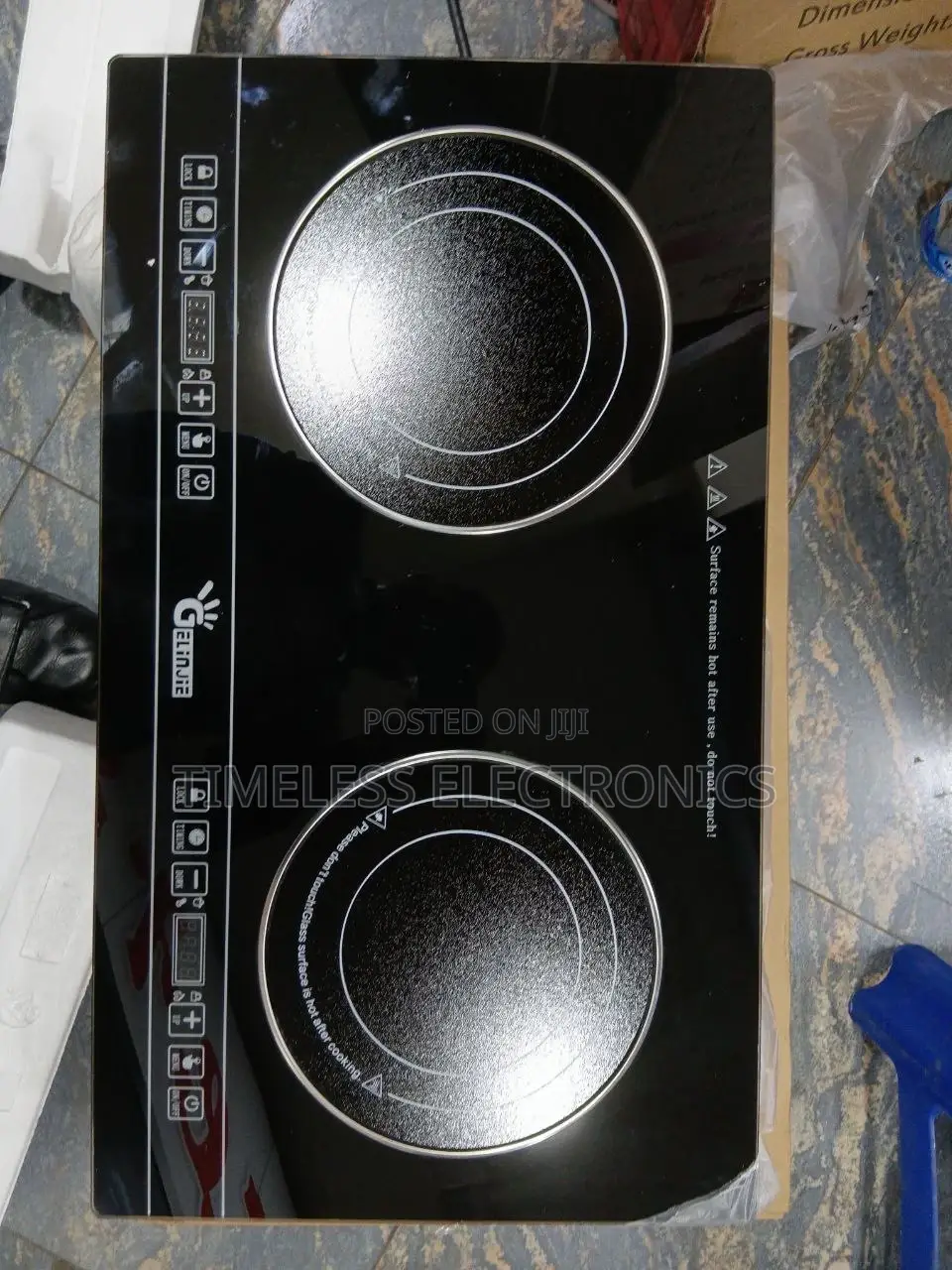 Gelinjie Digital Ceramic Touch Stove – Modern Cooking Made Easy!