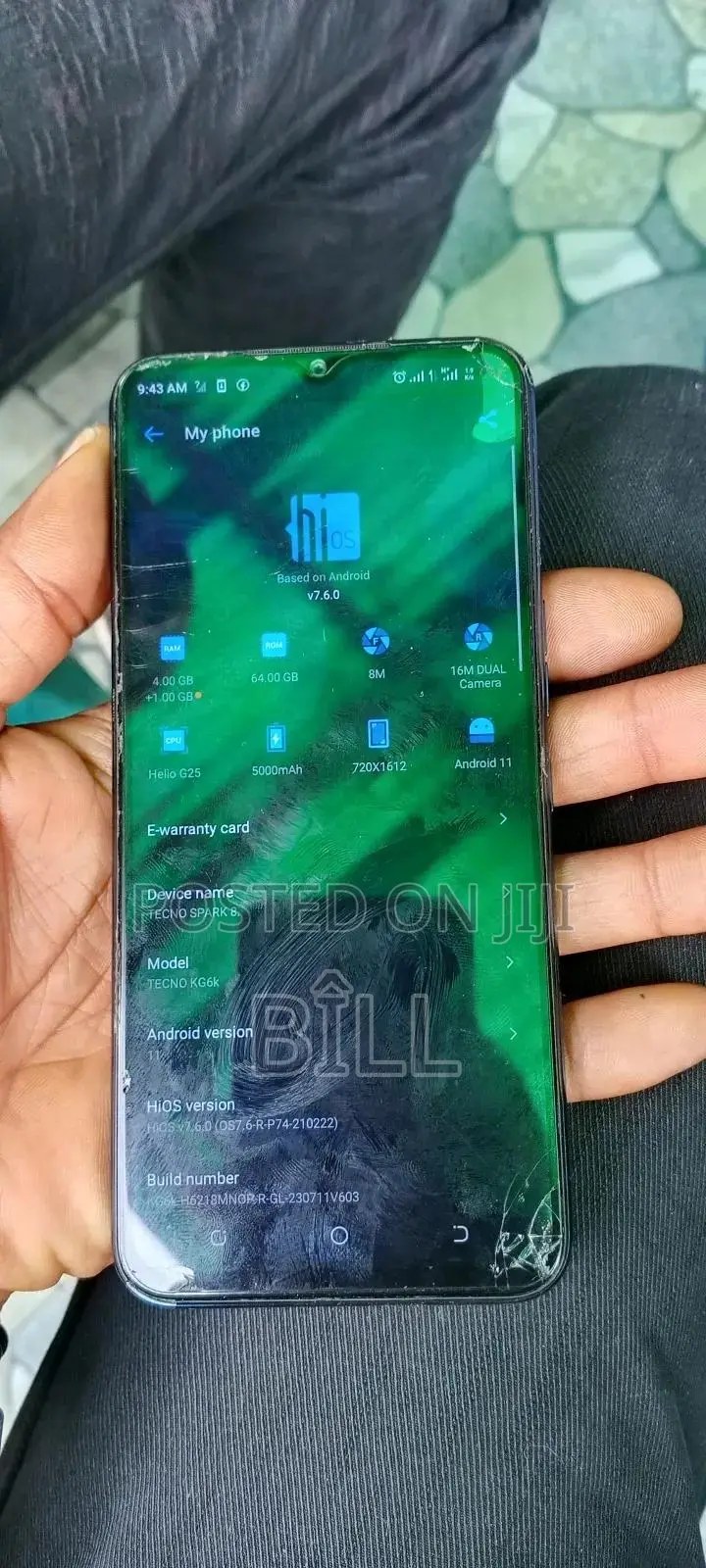 Tecno Spark 8 64 GB Green