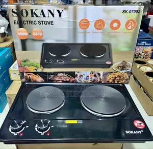 Photo - Sokany Electric Stove – 1000w + 1500w  Double Power, Double Speed!