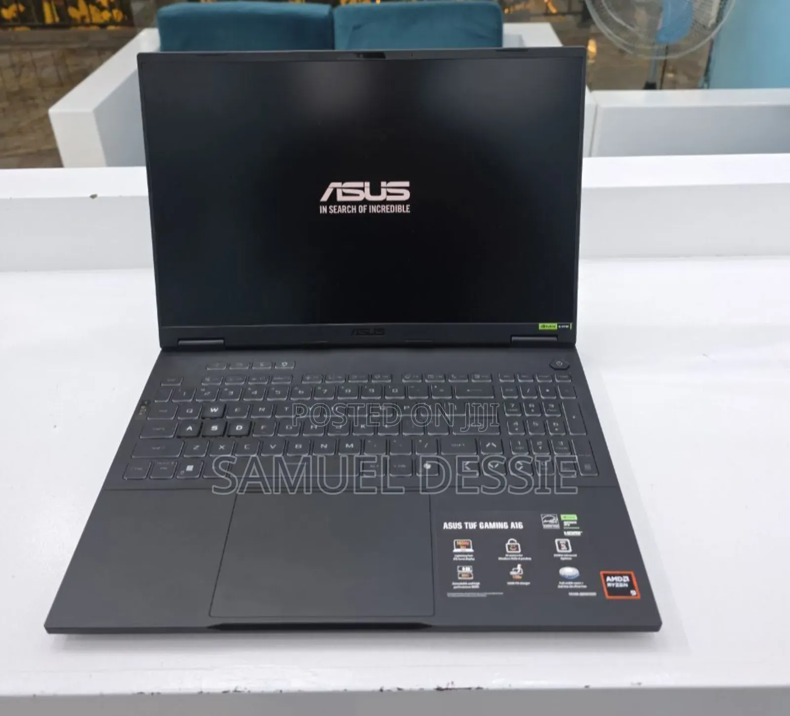 New Laptop Asus TUF Gaming A15 32GB AMD Ryzen 9 SSD 1T