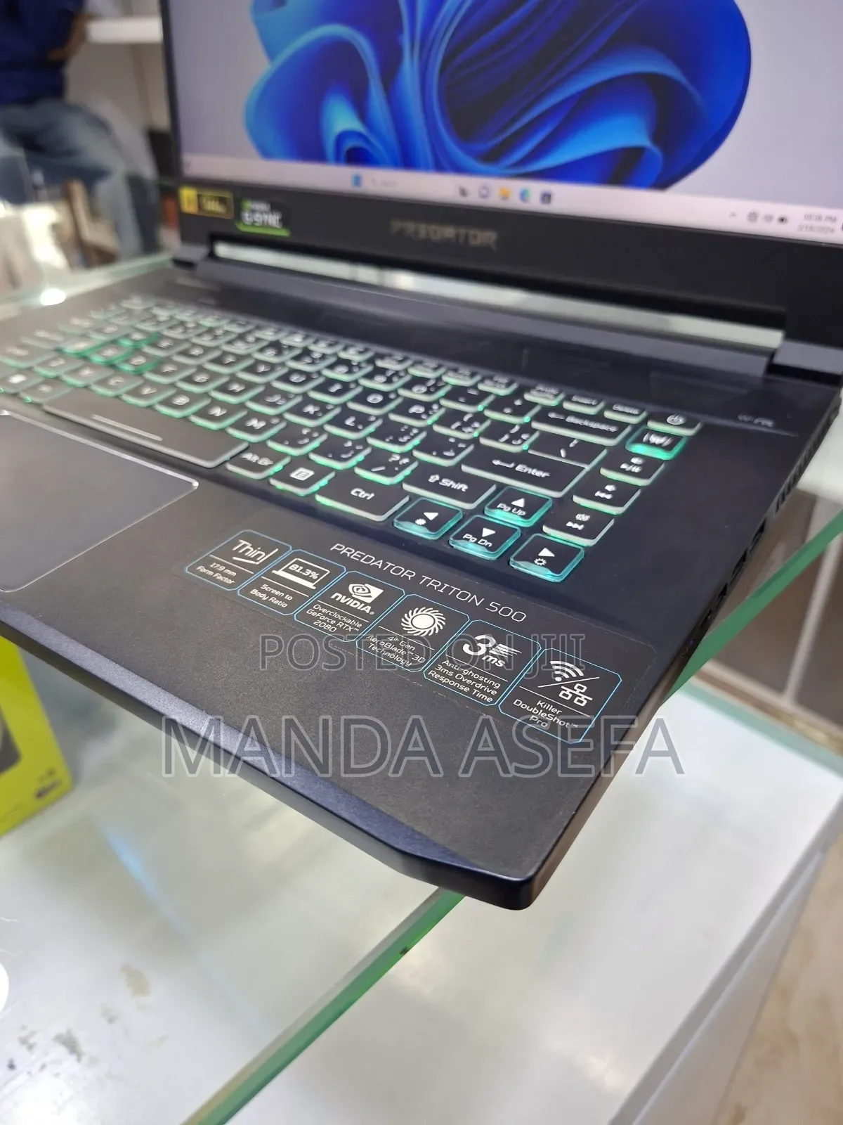 New Laptop Acer Predator Helios 500 16GB Intel Core I7 SSD 1T