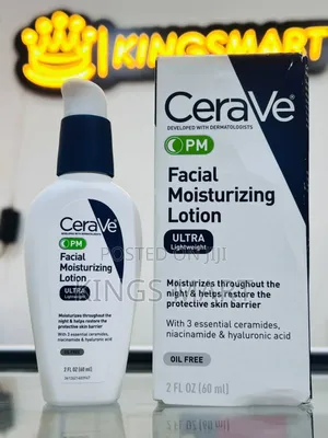 Photo - Cerave Pm Moisturizing Facial Lotion Light Ultraweight