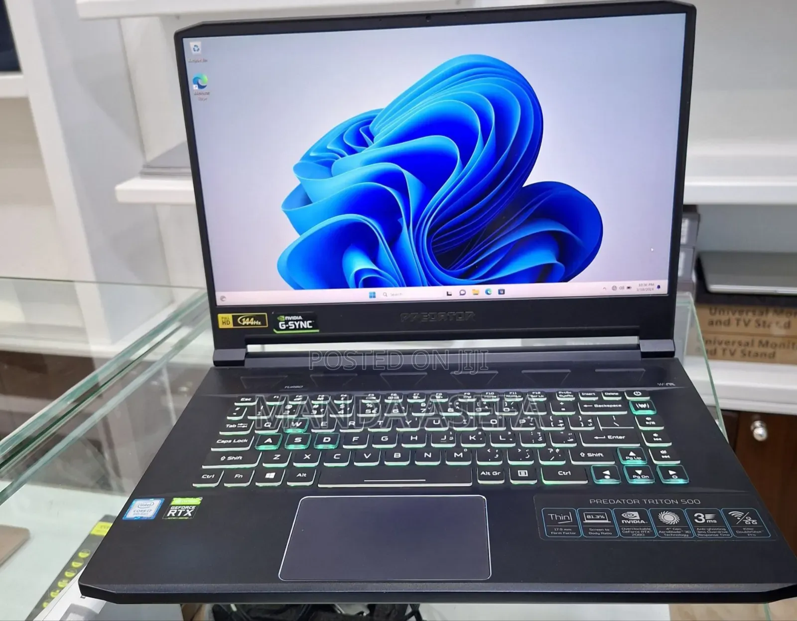 New Laptop Acer Predator Helios 500 16GB Intel Core I7 SSD 1T